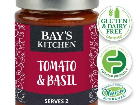 Bays Kitchen Tomato & Basil Stir-in Sauce Low FODMAP Vegan 260g Online Hot Sale