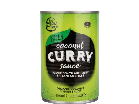 The Coconut Company Organic Green Coconut Curry Sauce - 400ml BPA-free Can For Sale