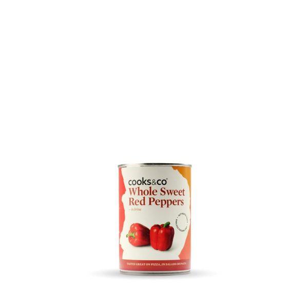 Cooks and Co Sweet Red Peppers 390g Sale