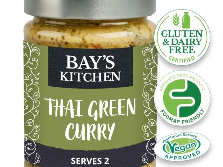 Bays Kitchen Thai Green Curry Stir-in Sauce Low FODMAP Vegan 260g Discount