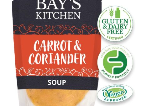 Bays Kitchen Carrot & Coriander Soup Low FODMAP 300g Online Hot Sale