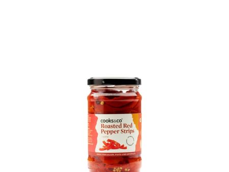 Cooks and Co Cooks & Co Roasted Red Pepper Strips 300g For Cheap