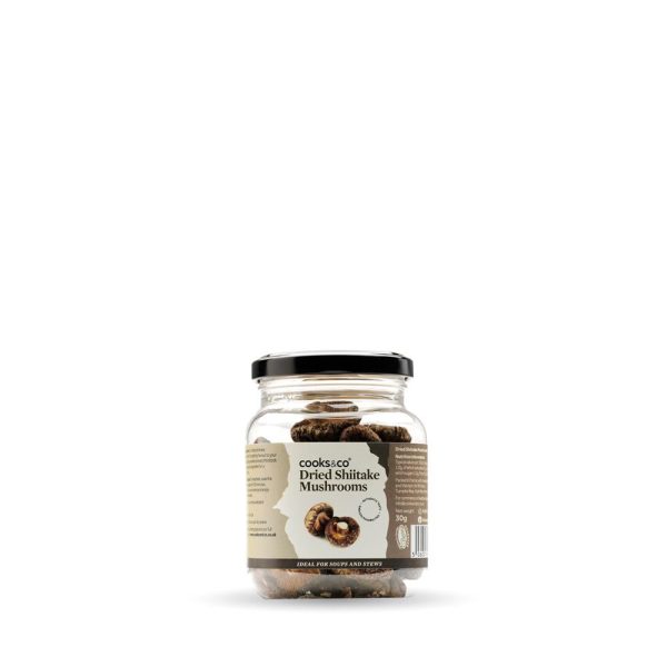 Cooks and Co Dried Shiitake Mushrooms 30g Online Hot Sale