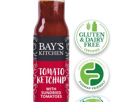 Bays Kitchen Tomato Ketchup with Sundried Tomatoes Low FODMAP 270g Hot on Sale