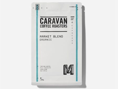 Caravan Coffee Roasters Organic Market Blend Ground 200g Discount