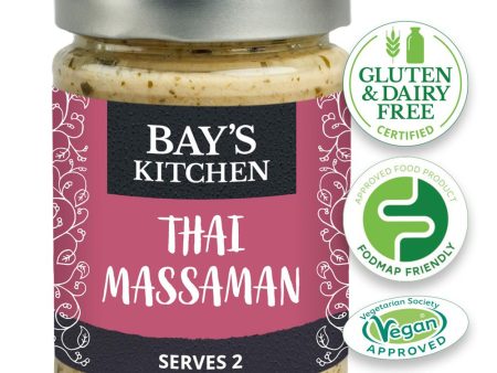 Bays Kitchen Thai Massaman Stir-in Sauce Low FODMAP Vegan 260g Online Hot Sale