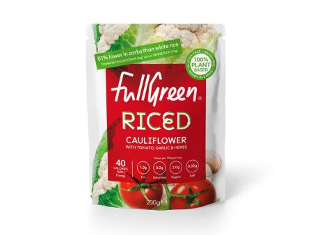 Caulirice Riced Cauliflower with Tomato Garlic & Herb 200g For Discount