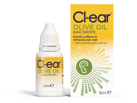 Cl-ear Olive Oil Ear Drops 15ml Online now