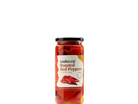 Cooks and Co Cooks & Co Roasted Red Peppers 460g For Discount