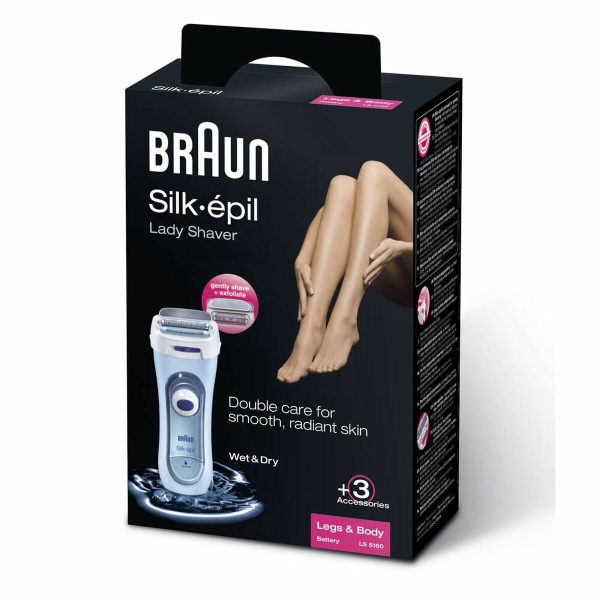 Elektromos Epilátor Braun Silk-épil LS 5160 Legs & Body Online now