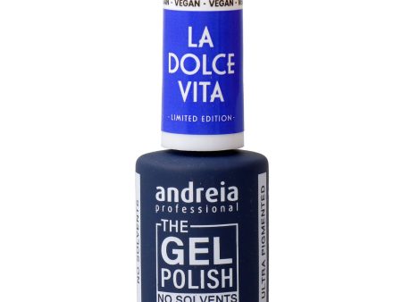 Zselés körömlakk Andreia La Dolce Vita DV2 Royal Blue 10,5 ml For Cheap