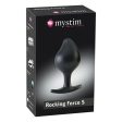 Rocking Force análdugó Mystim 5 Fekete (9,5 cm) Online now