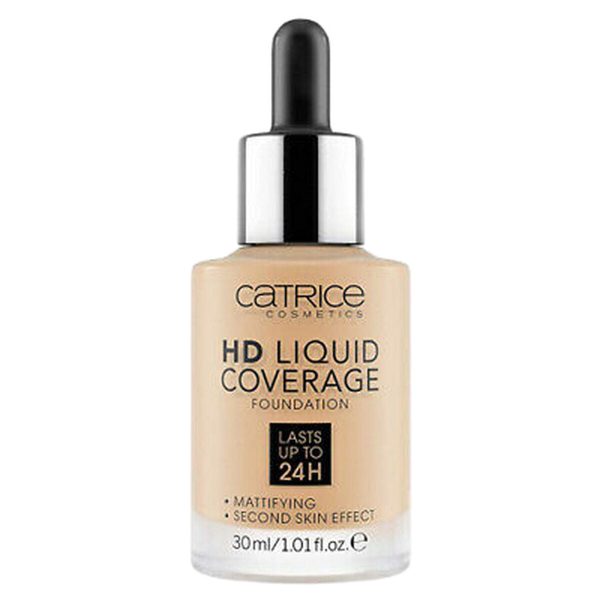 Folyékony Spink Alapozó Catrice HD Liquid Coverage Nº 032 Nude beige 30 ml Sale