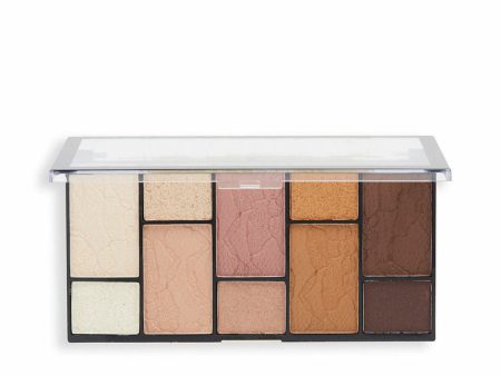 Szemhéjfesték paletta Revolution Make Up Reloaded Dimension Neutral charm Online Hot Sale