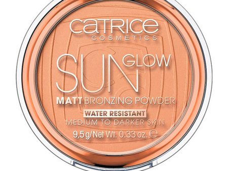 Barnító Púder Sun Glow Matt Catrice (9,5 g) 9,5 g For Sale