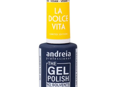 Zselés körömlakk Andreia La Dolce Vita DV4 Canary Yellow 10,5 ml Online