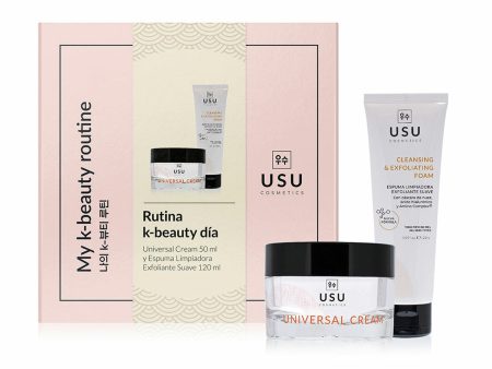 Uniszex Kozmetikum Szett USU Cosmetics My K-Beauty Day Rutine 2 Darabok For Sale