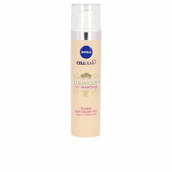 Színezett hidratáló krém Nivea Luminous Antimanchas Spf 20 40 ml Sale