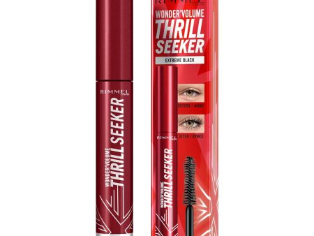 Szempillafesték Rimmel London Wonder Volume Thrill Seeker Extreme Black 8 ml For Discount