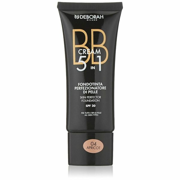 Színezett hidratáló krém BB Cream Deborah 2147 5 az 1-ben Nº 04-Apricot For Sale