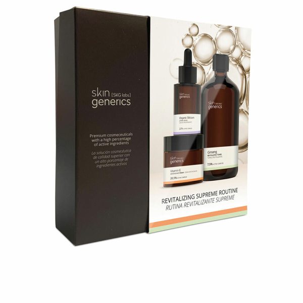 Uniszex Kozmetikum Szett Skin Generics Revitalizing Supreme Routine 3 Darabok Supply