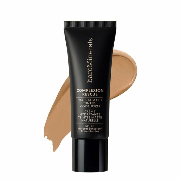 Színezett hidratáló krém bareMinerals Complexion Rescue Tan Amber Spf 30 35 ml Hot on Sale