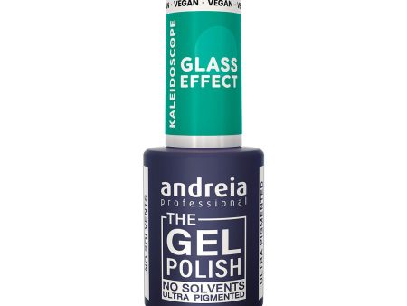 Zselés körömlakk Andreia The Gel 10,5 ml Zöld Discount