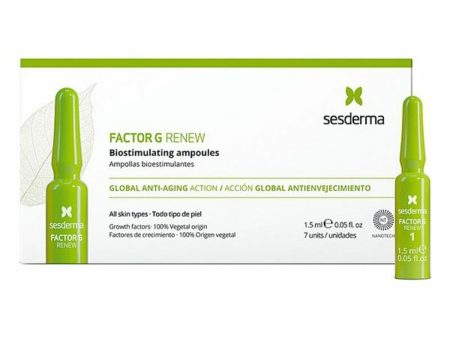 Ampullák FACTOR G RENEW Sesderma (7 pcs) Online Hot Sale