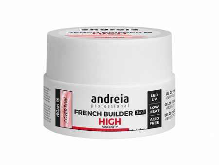 Zselés körömlakk French Builder High Viscosity Andreia 0BGFCP22 Rózsaszín (22 g) Online Sale