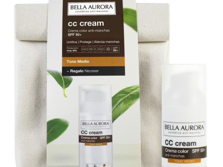 CC Cream Bella Aurora Közepes Tónus 30 ml 2 Darabok Discount