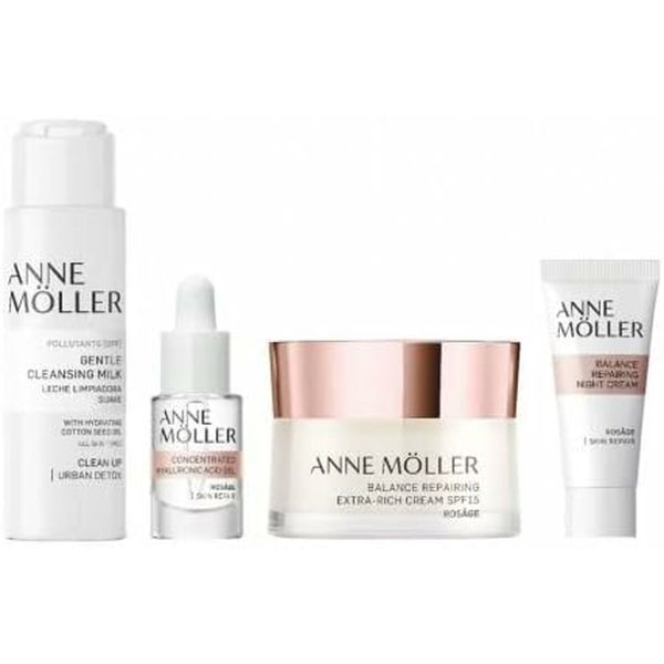 Uniszex Kozmetikum Szett Anne Möller Rosâge Balance Extra-Rich Repairing Cream 4 Darabok on Sale