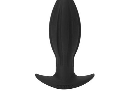 Análdugó Tantus Szilikon Kúpos Fekete (10 cm) For Discount