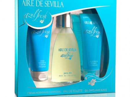 Unisex Parfüm Szett Aire de Sevilla Azul Fresh Aire Sevilla 13584 3 Darabok (3 pcs) Online