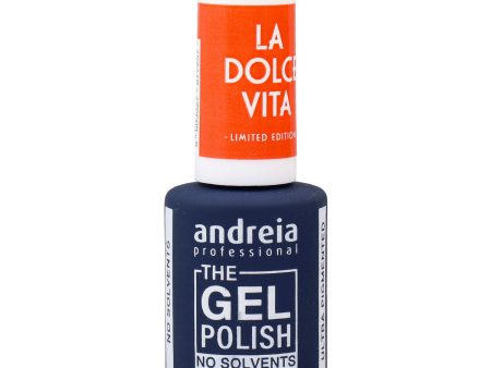 Zselés körömlakk Andreia La Dolce Vita DV6 Orange 10,5 ml Discount