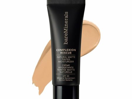 Színezett hidratáló krém bareMinerals Complexion Rescue Natural Pecan Spf 30 35 ml Discount