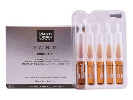 Ampullák Platinum Photo Age Martiderm (2 ml) Cheap