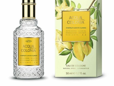 Uniszex Parfüm 4711 Acqua Colonia EDC 50 ml Carambola ( csillaggyümölcs) Fehér virágok Online now