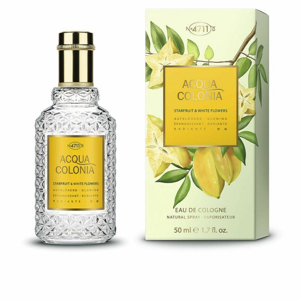 Uniszex Parfüm 4711 Acqua Colonia EDC 50 ml Carambola ( csillaggyümölcs) Fehér virágok Online now