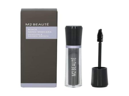 Szempillafesték M2 Beauté Black Nano Tápláló 6 ml Hot on Sale