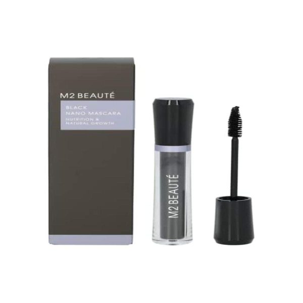 Szempillafesték M2 Beauté Black Nano Tápláló 6 ml Hot on Sale