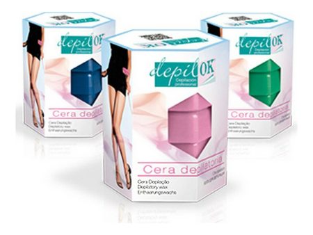 Testszőrzet Eltávolító Gyanta Depil Ok Cera Rosa (300 g) Online now